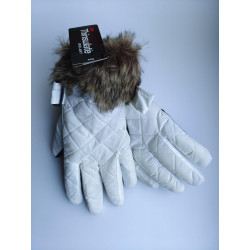 Guantes blancos y azules