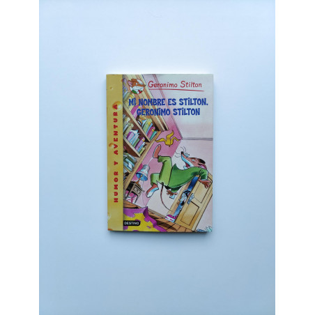 Libro " Mi nombre es Stilton Gerónimo Stilton"