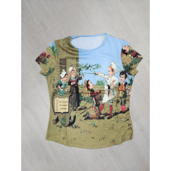 Camiseta UCLM motivos Quijote