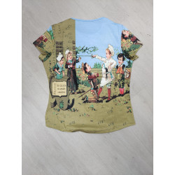 Camiseta UCLM motivos Quijote