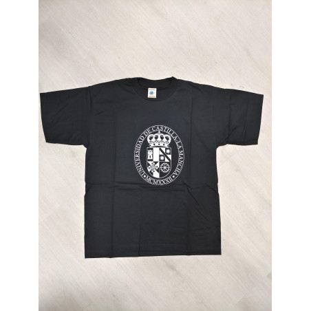 Camiseta escudo UCLM negra