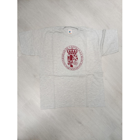 Camiseta escudo UCLM gris