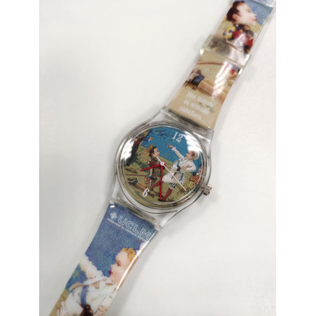 Reloj UCLM Motivos Quijote